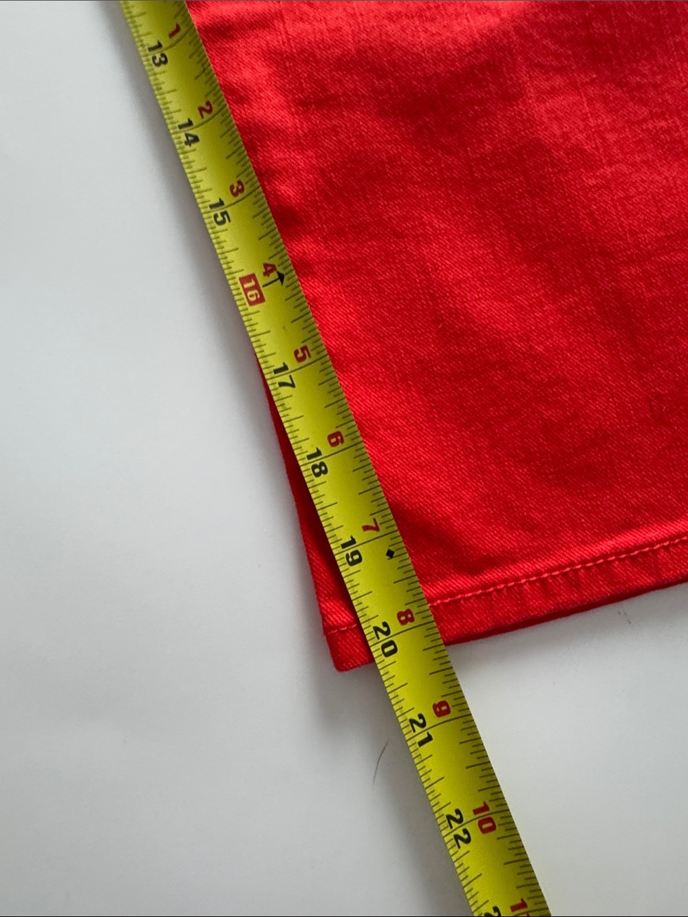 Talbots Bright Red Flare Jeans - Picture 4 of 4